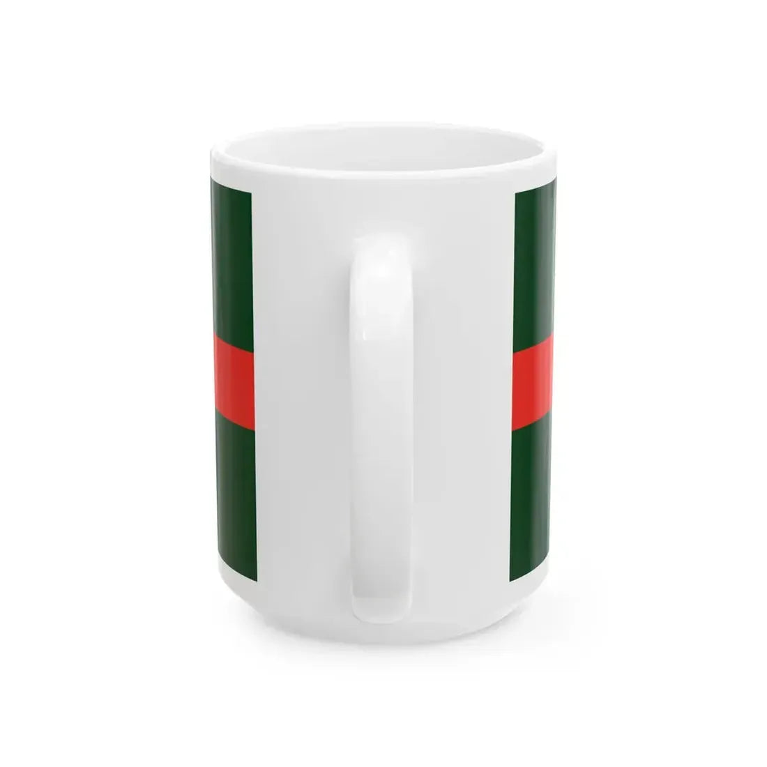 Flag of Talsi (Latvia) White Coffee Mug - Go Mug Yourself