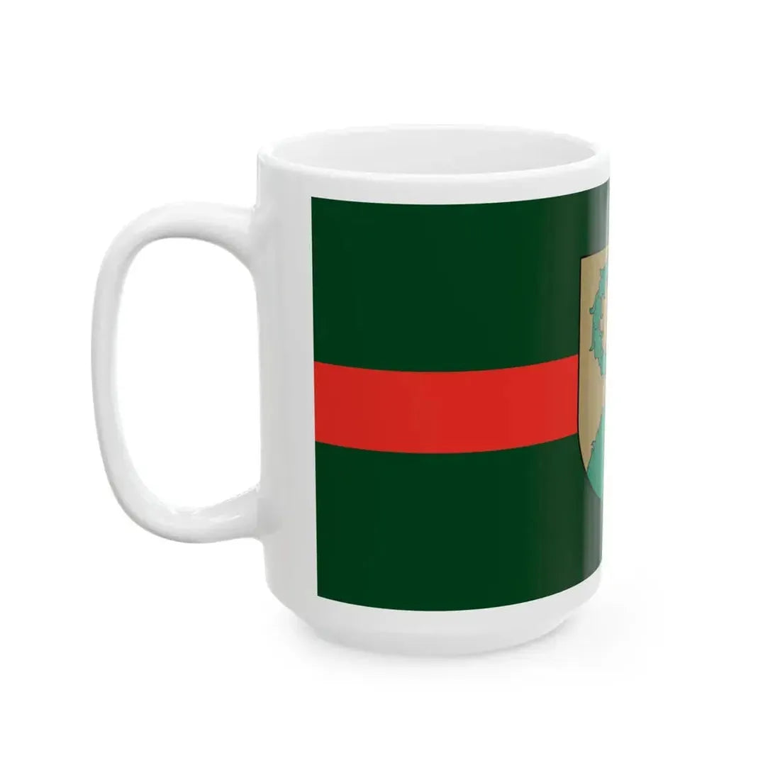Flag of Talsi (Latvia) White Coffee Mug - Go Mug Yourself