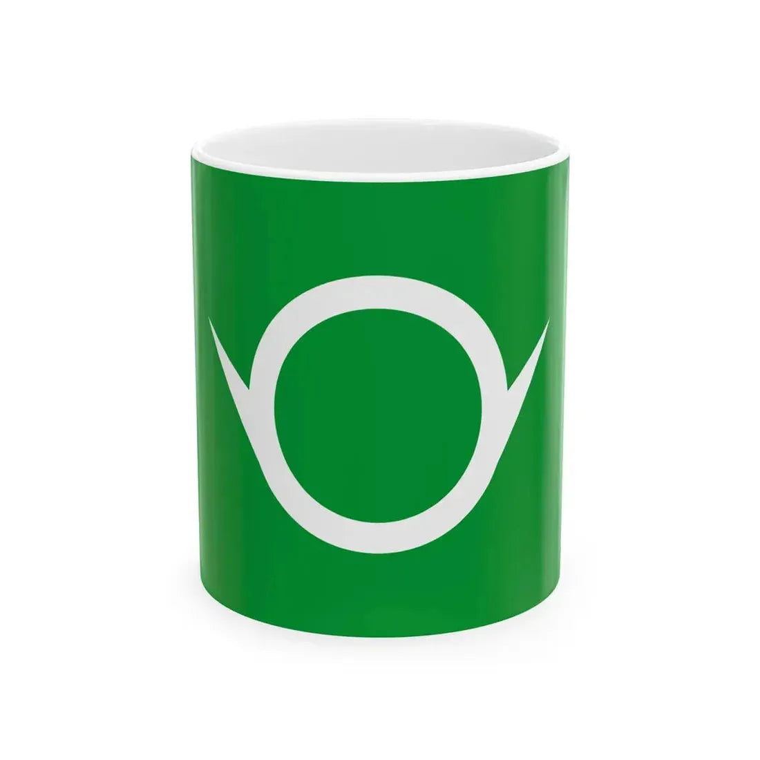 Flag of Tamamura Gunma (Japan) White Coffee Mug 11oz - Go Mug Yourself