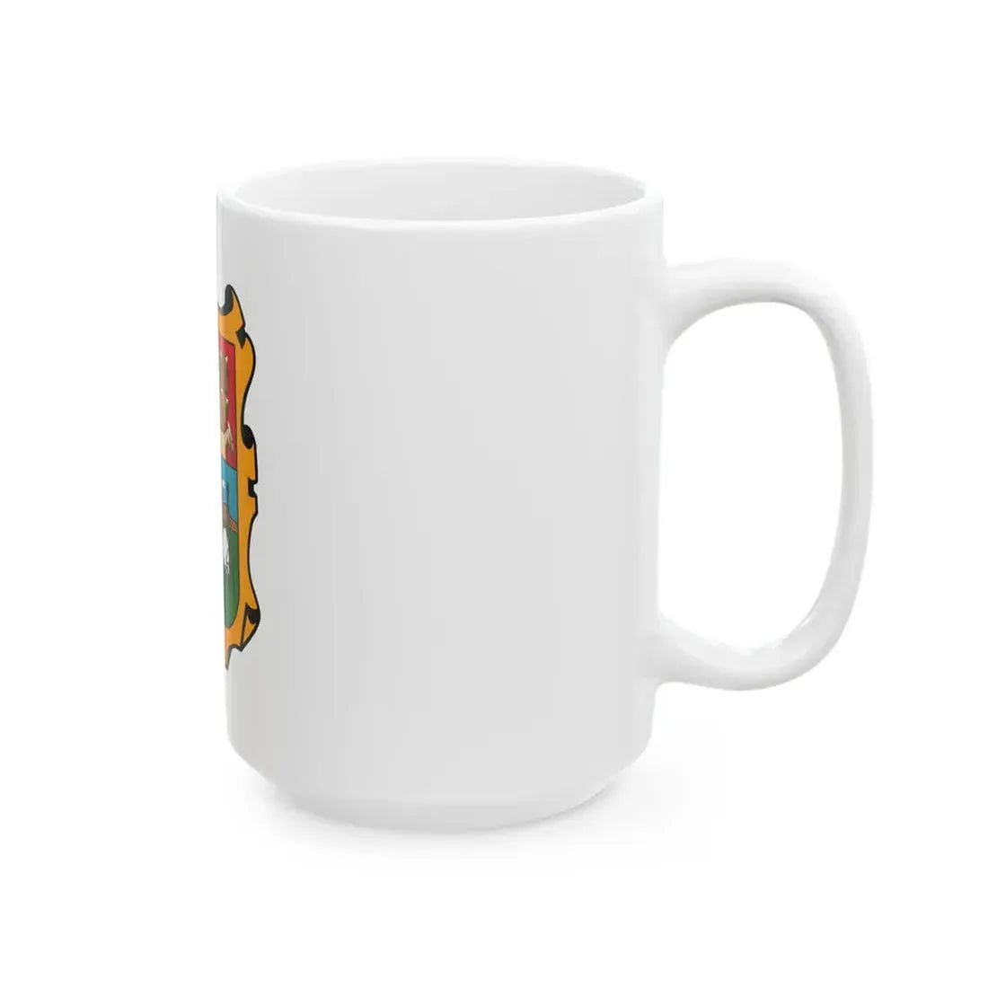 Flag of Tamaulipas (Mexico) White Coffee Mug - Go Mug Yourself