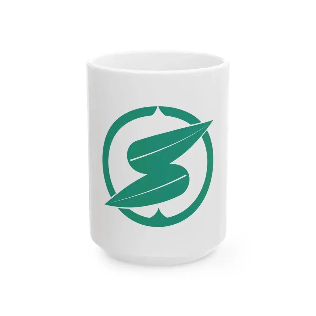 Flag of Tambasasayama Hyogo (Japan) White Coffee Mug 15oz - Go Mug Yourself