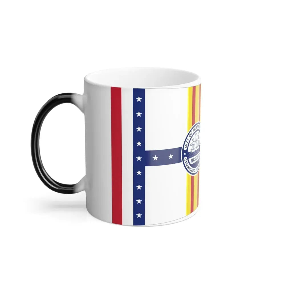 Flag of Tampa, Florida - Color Changing Coffee Mug - Go Mug Yourself