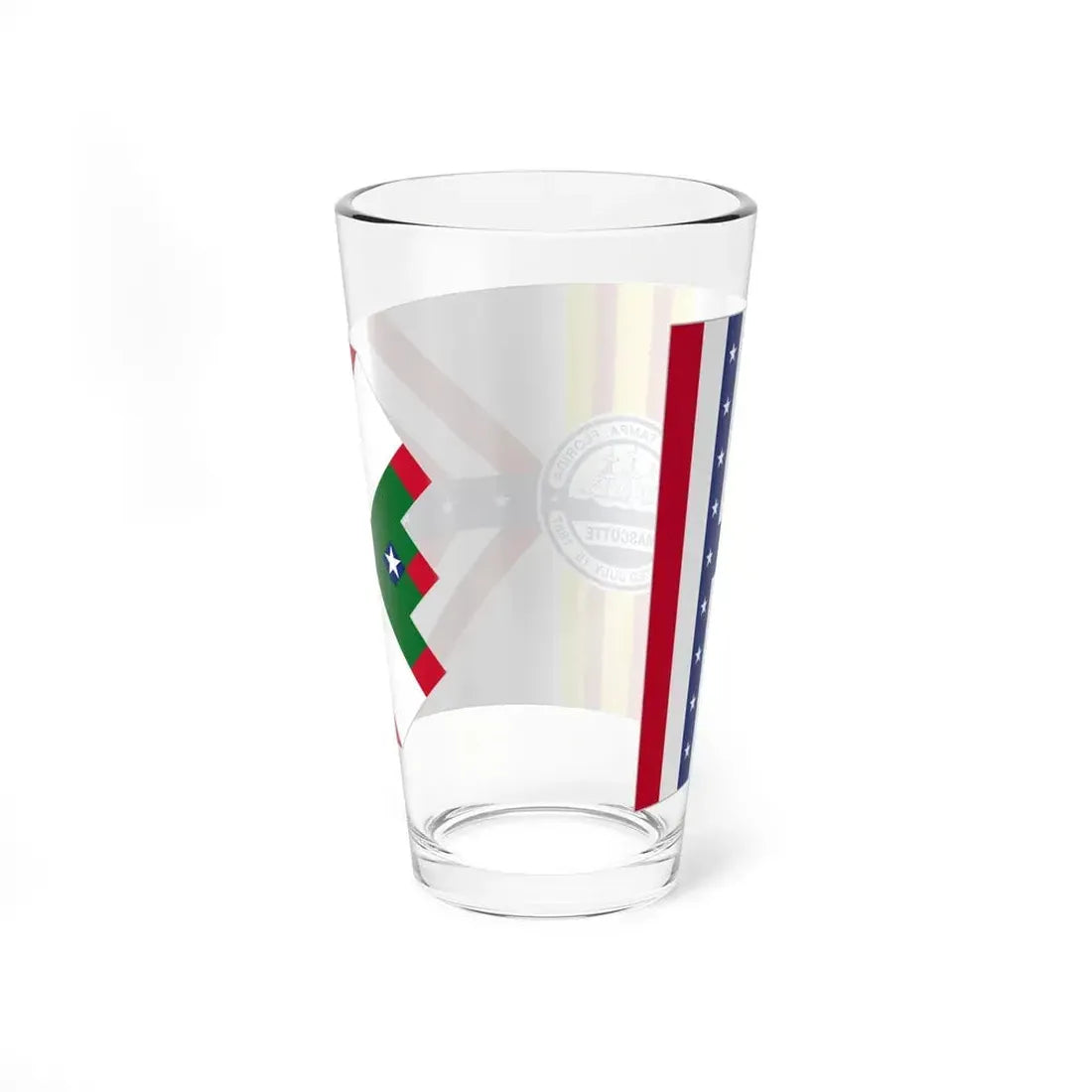 Flag of Tampa, Florida - Pint Glass 16oz - Go Mug Yourself