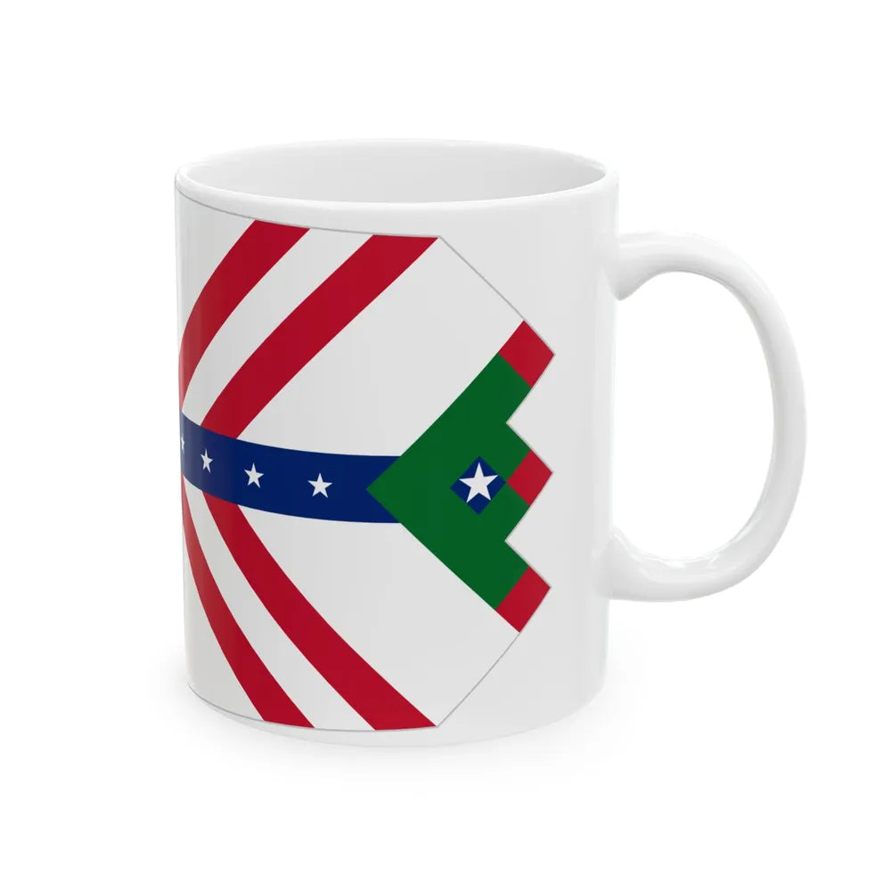 Flag of Tampa Florida (United States) White Coffee Mug - Go Mug Yourself