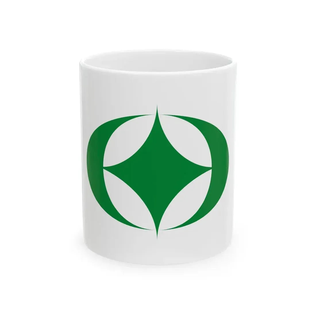 Flag of Tamura Fukushima (Japan) White Coffee Mug 11oz - Go Mug Yourself