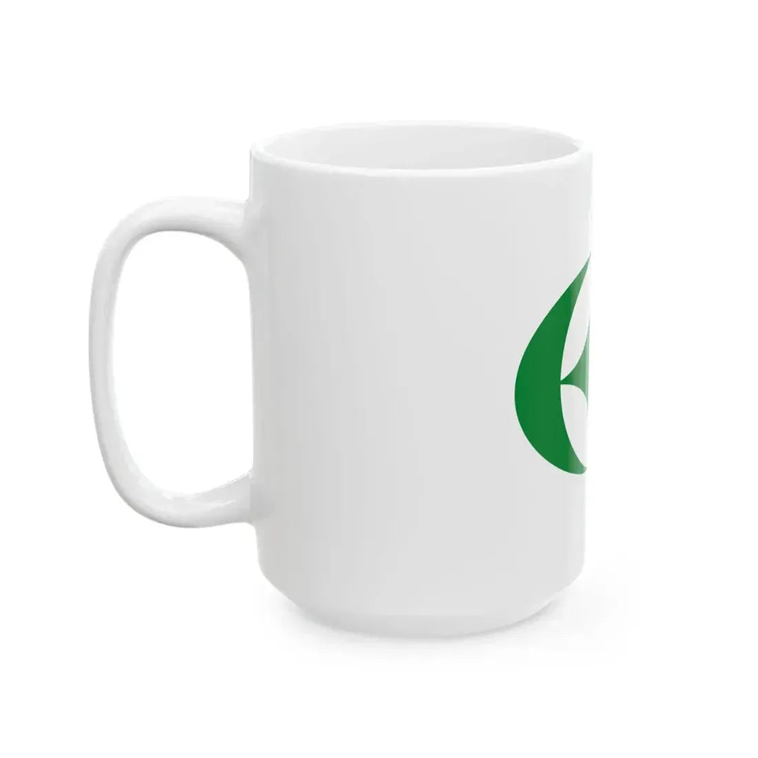 Flag of Tamura Fukushima (Japan) White Coffee Mug - Go Mug Yourself