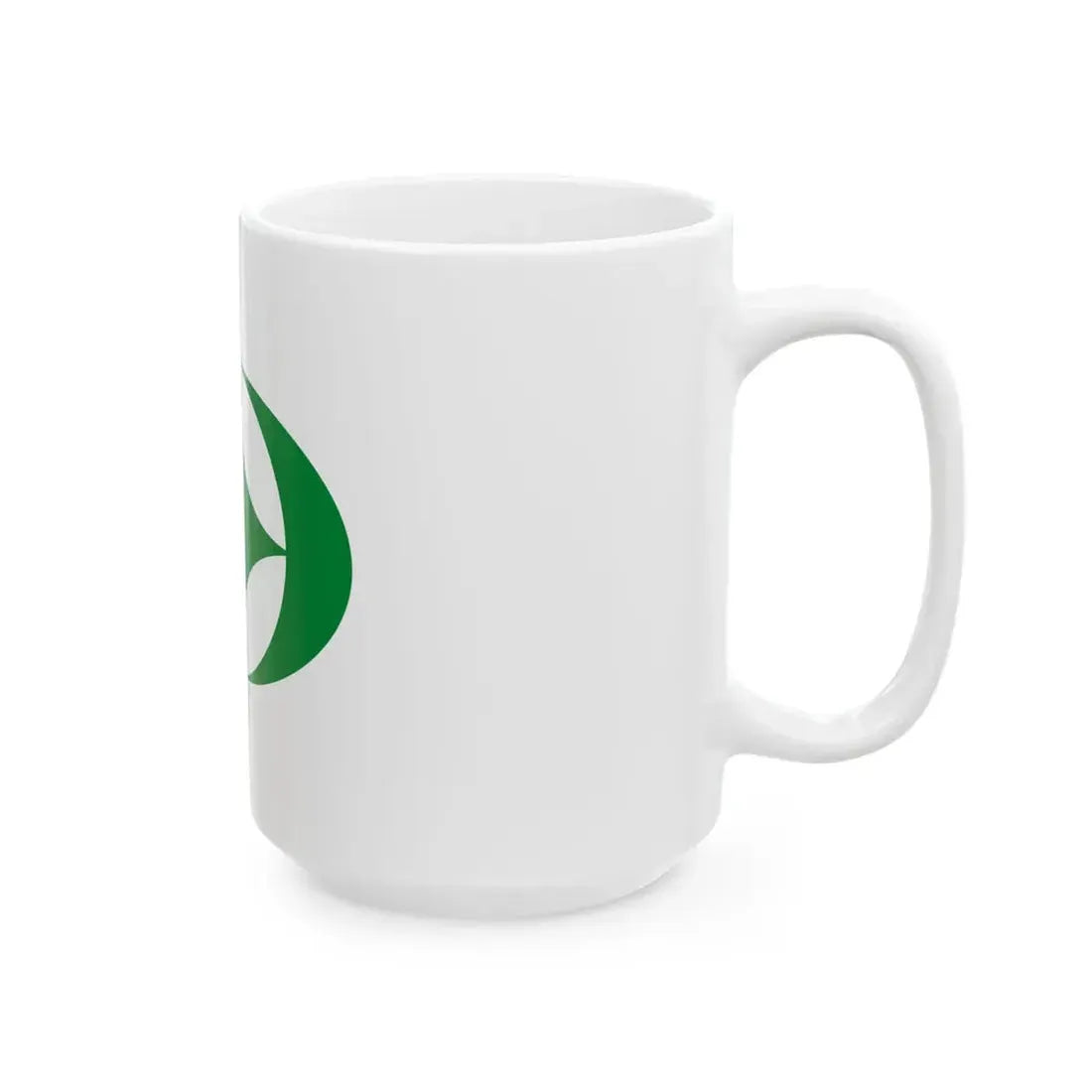 Flag of Tamura Fukushima (Japan) White Coffee Mug - Go Mug Yourself