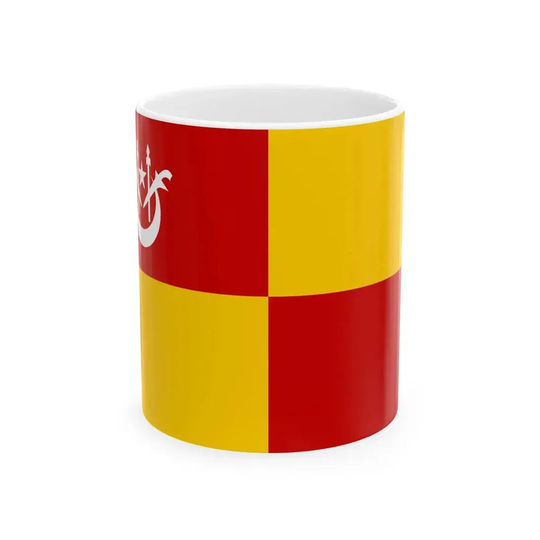Flag of Tanah Merah Kelantan (Malaysia) White Coffee Mug 11oz - Go Mug Yourself