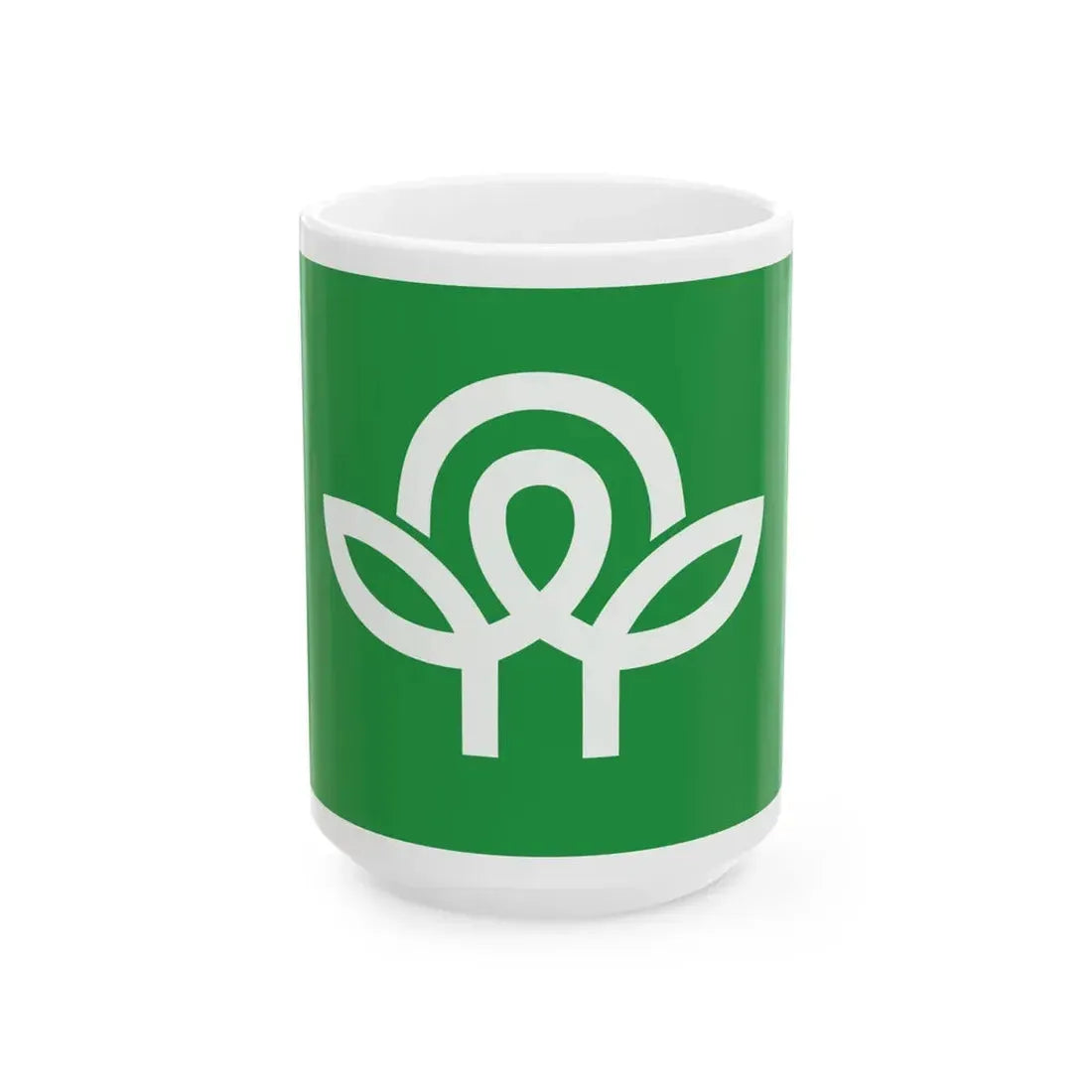 Flag of Tanba Hyogo (Japan) White Coffee Mug 15oz - Go Mug Yourself