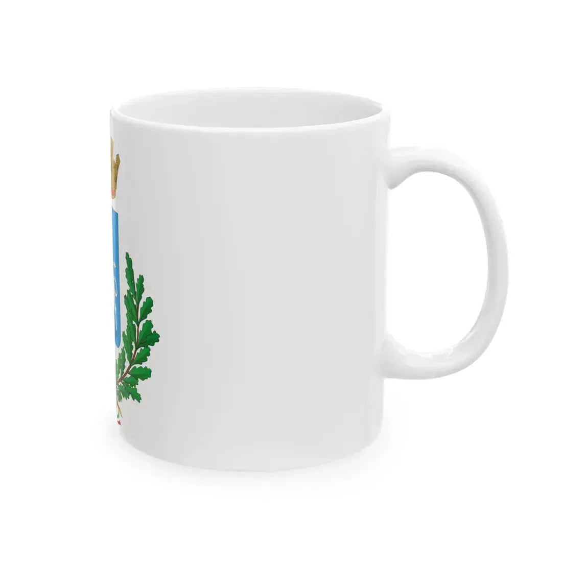 Flag of Taormina (Italy) White Coffee Mug - Go Mug Yourself