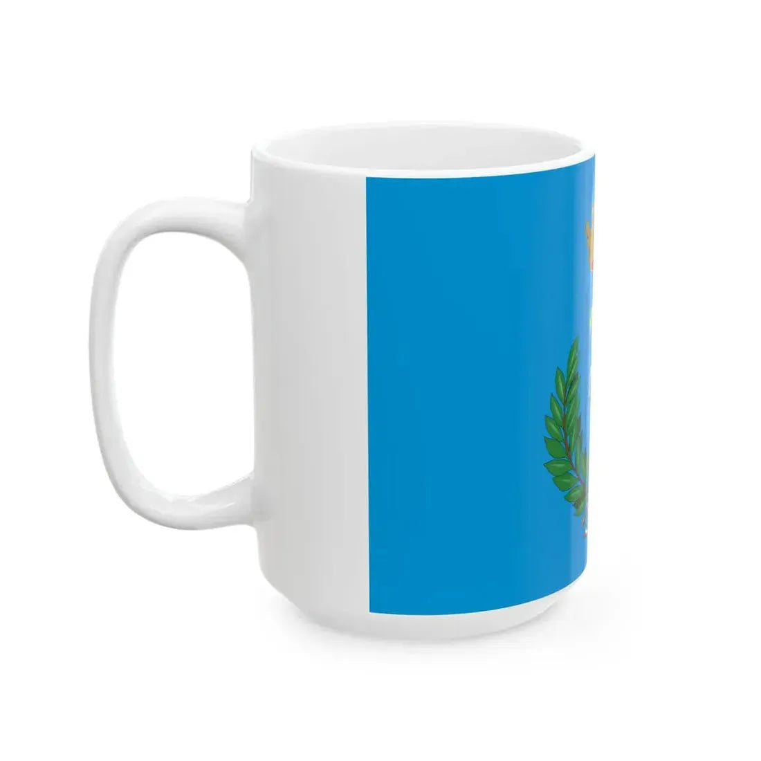 Flag of Taormina (Italy) White Coffee Mug - Go Mug Yourself