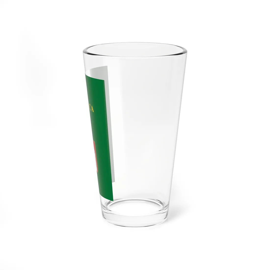 Flag of Tapolca vertical variant (Hungary) Pint Glass 16oz - Go Mug Yourself