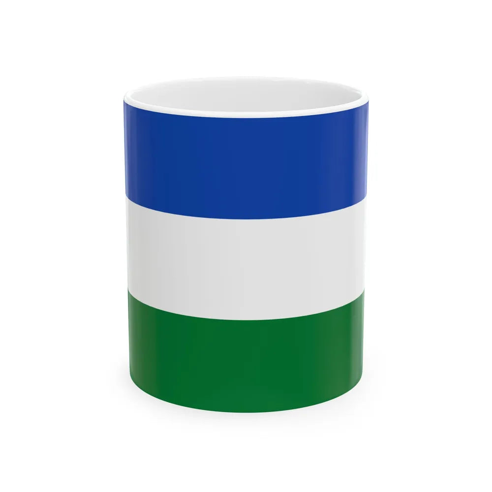 Flag of Taraco Bolivia (Bolivia) White Coffee Mug 11oz - Go Mug Yourself
