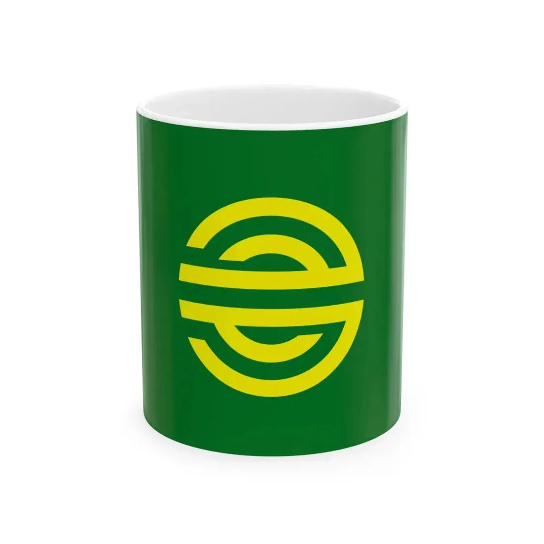 Flag of Tarama Okinawa no text (Japan) White Coffee Mug 11oz - Go Mug Yourself