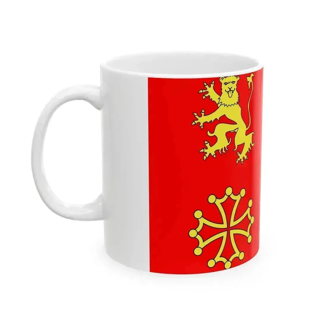 Flag of Tarn-et-Garonne (France) White Coffee Mug - Go Mug Yourself