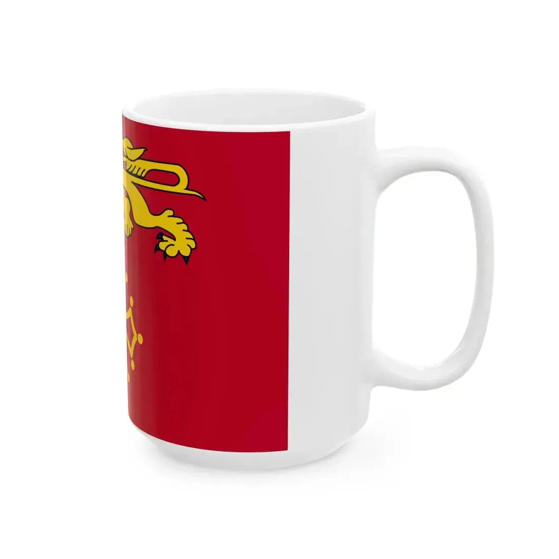 Flag of Tarn-et-Garonne variant (France) White Coffee Mug - Go Mug Yourself