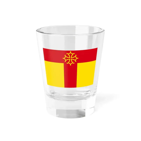 Flag of Tarn France - Shot Glass 1.5oz 1.5oz - Go Mug Yourself