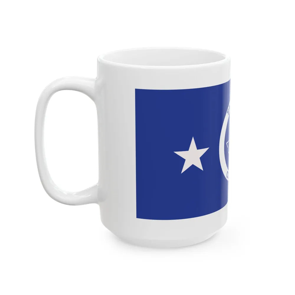 Flag of Tarrant County Texas (United States) White Coffee Mug - Go Mug Yourself