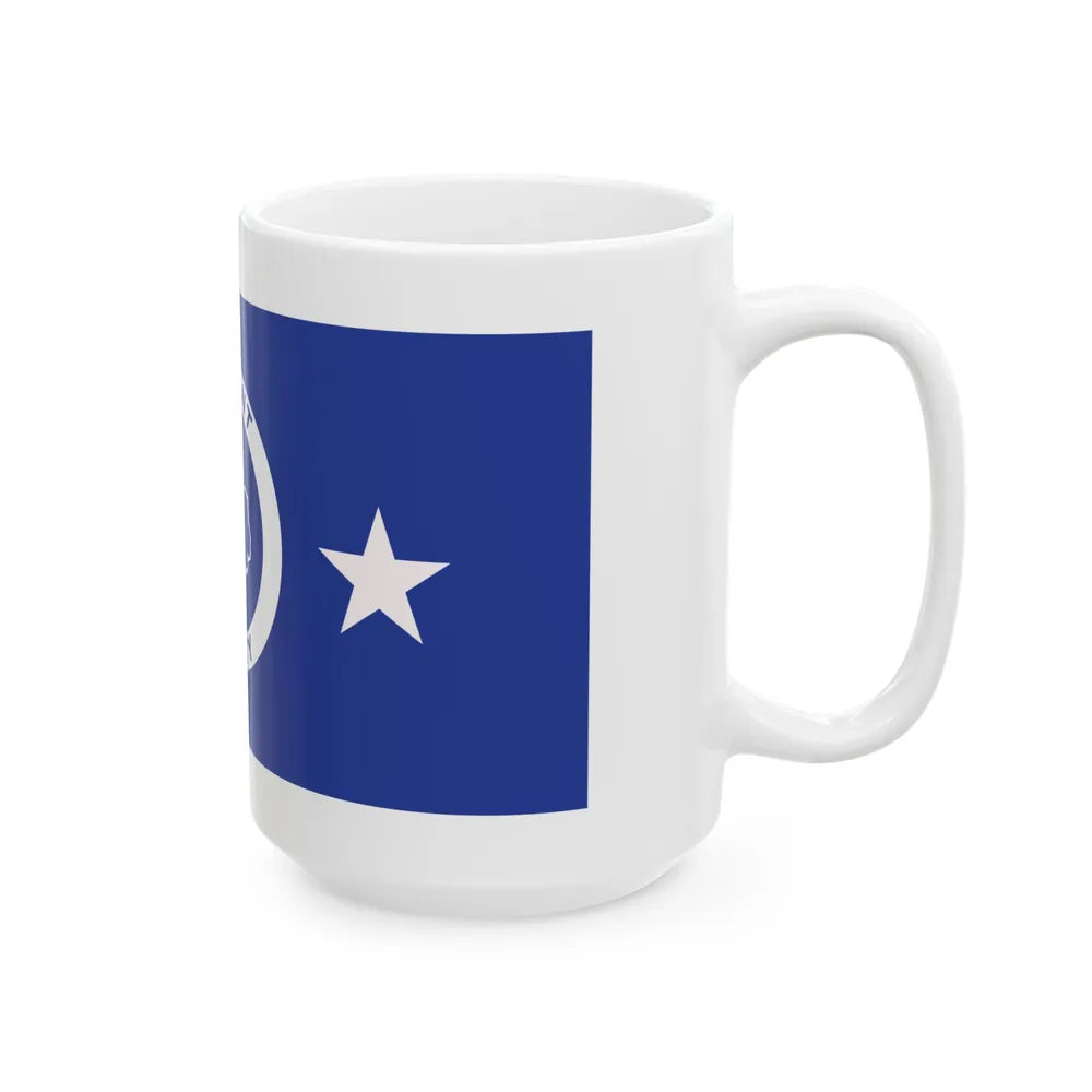 Flag of Tarrant County Texas (United States) White Coffee Mug - Go Mug Yourself