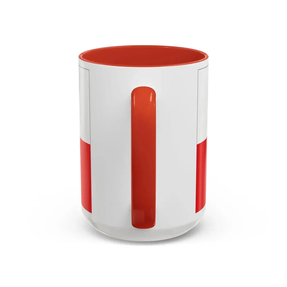Flag of Tartu Estonia - Accent Coffee Mug - Go Mug Yourself