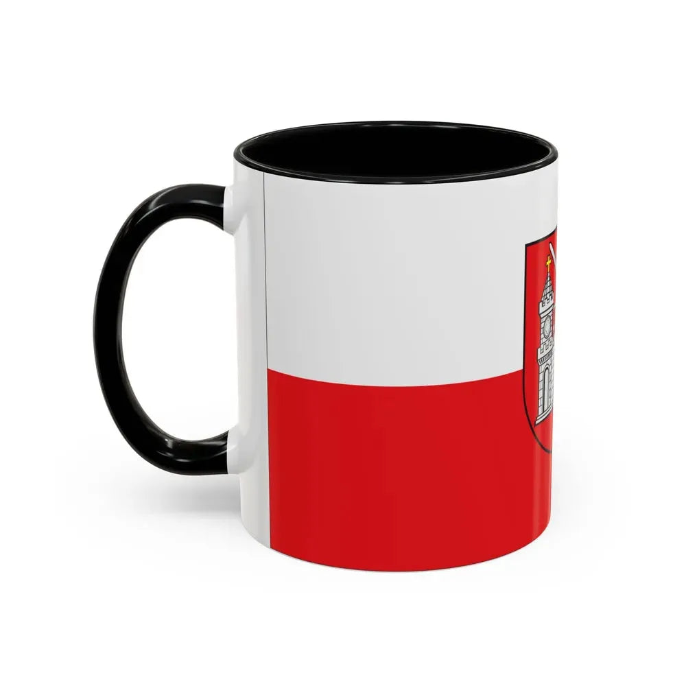 Flag of Tartu Estonia - Accent Coffee Mug - Go Mug Yourself