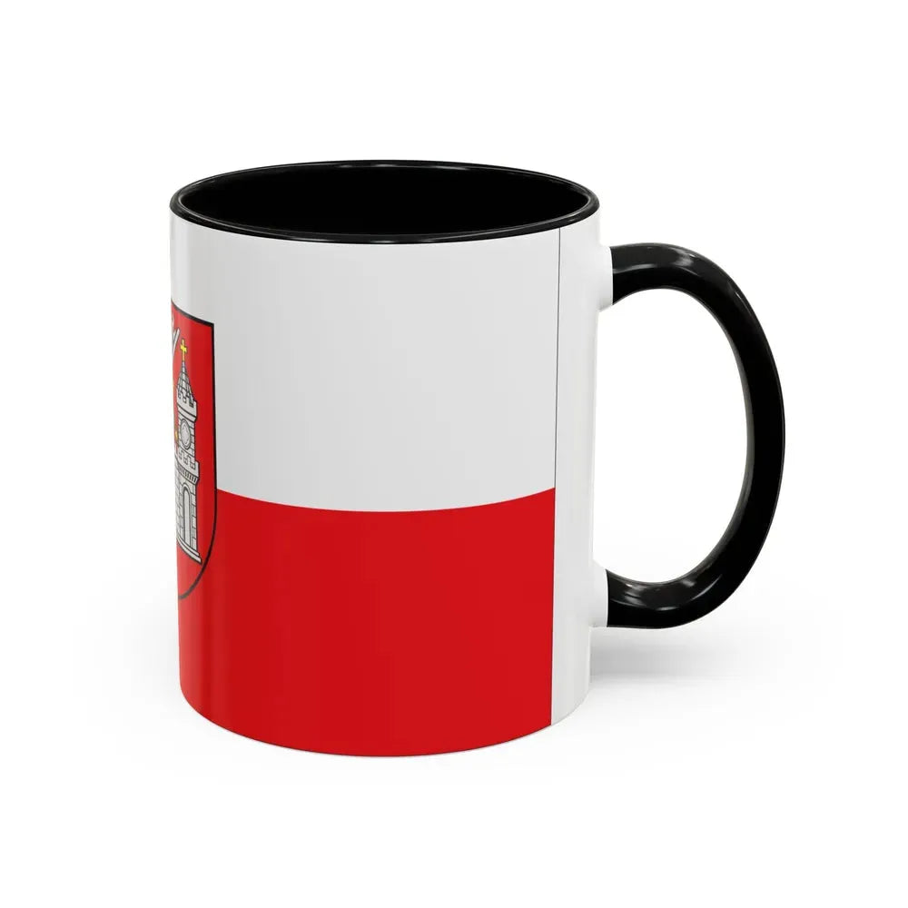 Flag of Tartu Estonia - Accent Coffee Mug - Go Mug Yourself