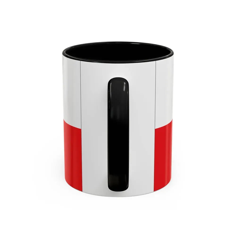 Flag of Tartu Estonia - Accent Coffee Mug - Go Mug Yourself