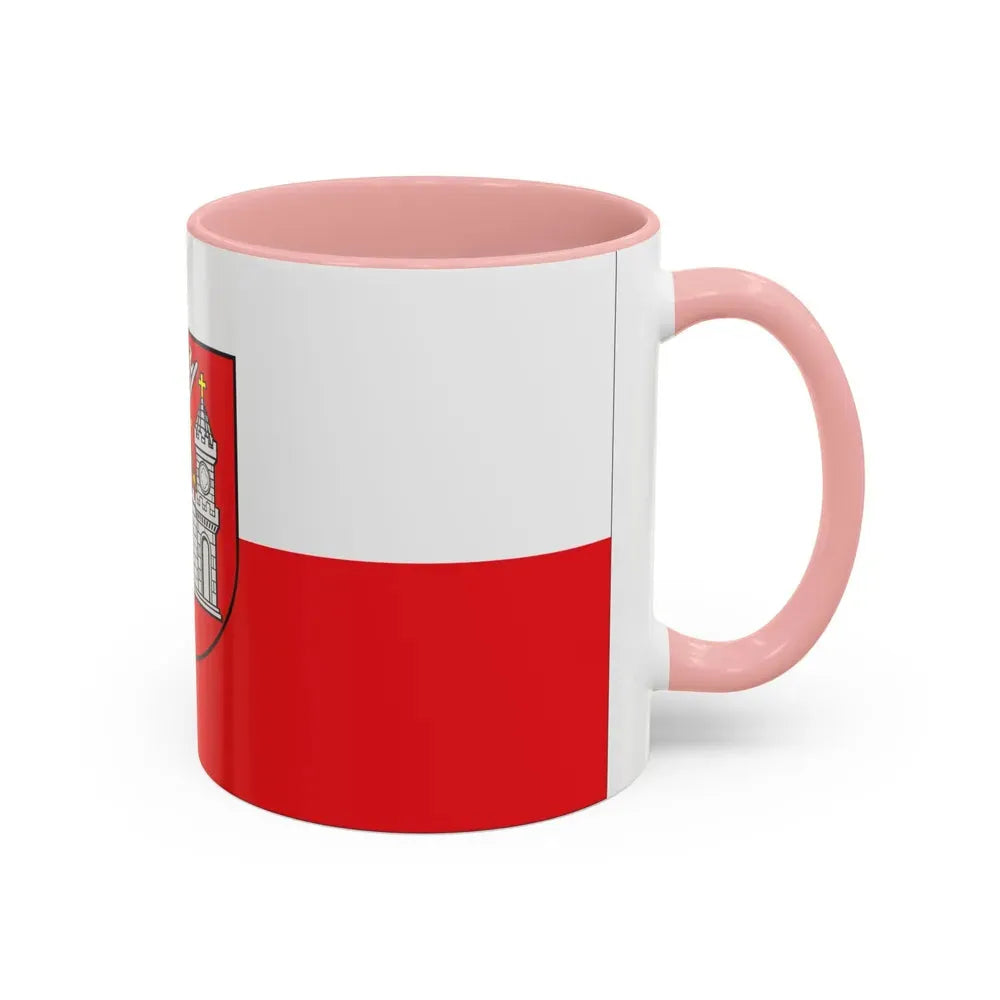 Flag of Tartu Estonia - Accent Coffee Mug - Go Mug Yourself