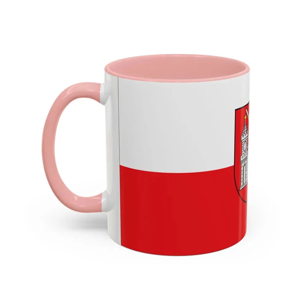 Flag of Tartu Estonia - Accent Coffee Mug - Go Mug Yourself