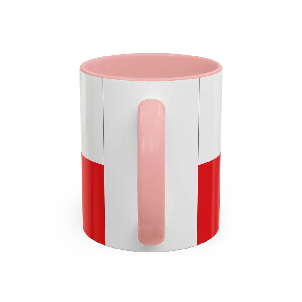 Flag of Tartu Estonia - Accent Coffee Mug - Go Mug Yourself