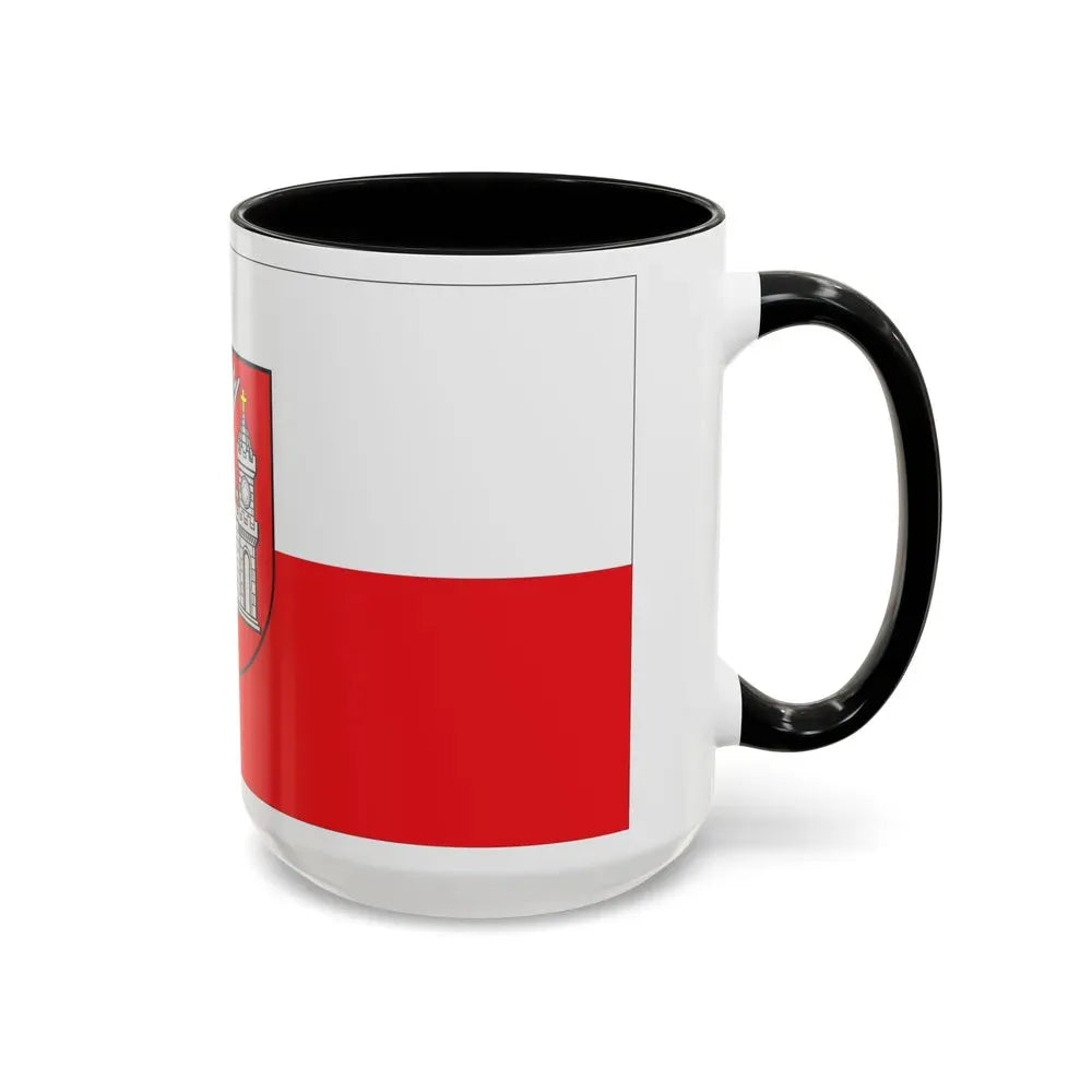 Flag of Tartu Estonia - Accent Coffee Mug - Go Mug Yourself