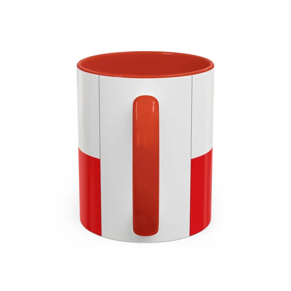 Flag of Tartu Estonia - Accent Coffee Mug - Go Mug Yourself