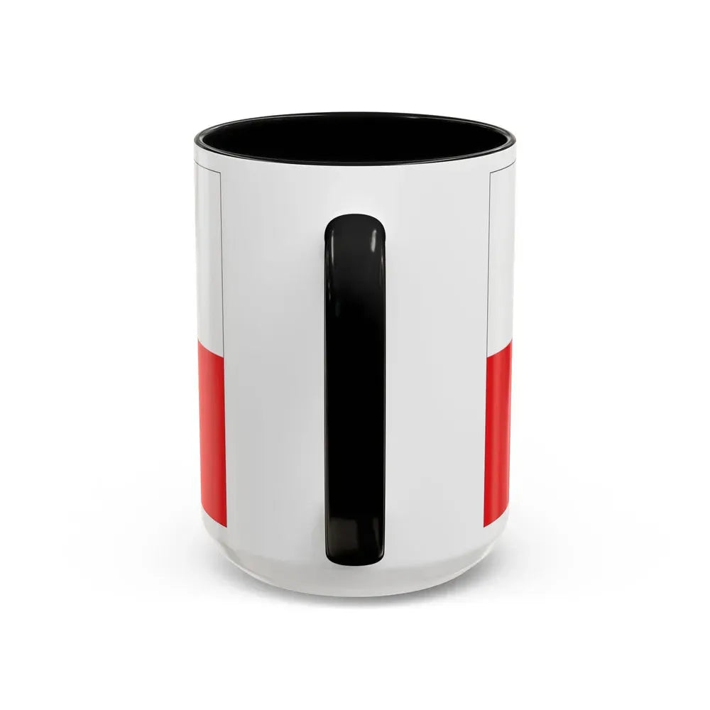 Flag of Tartu Estonia - Accent Coffee Mug - Go Mug Yourself