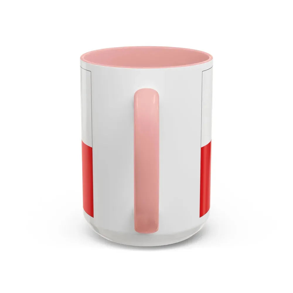 Flag of Tartu Estonia - Accent Coffee Mug - Go Mug Yourself