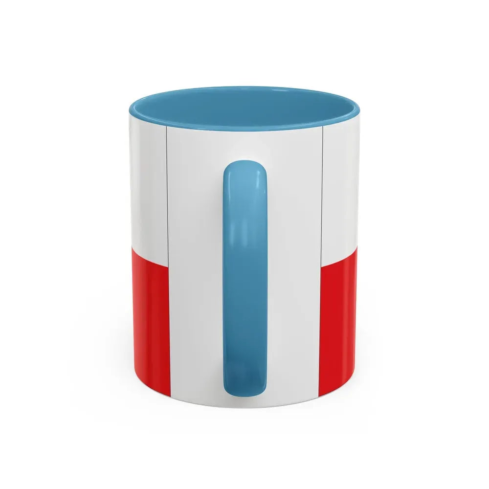 Flag of Tartu Estonia - Accent Coffee Mug - Go Mug Yourself