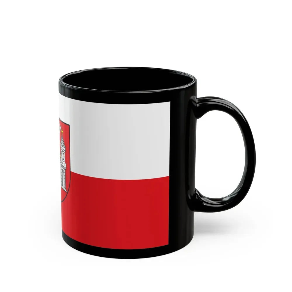 Flag of Tartu Estonia - Black Coffee Mug - Go Mug Yourself