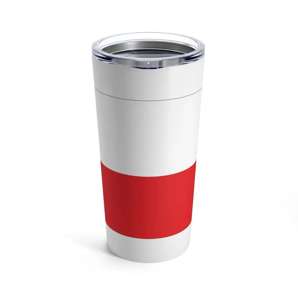 Flag of Tartu Estonia - Tumbler 20oz - Go Mug Yourself