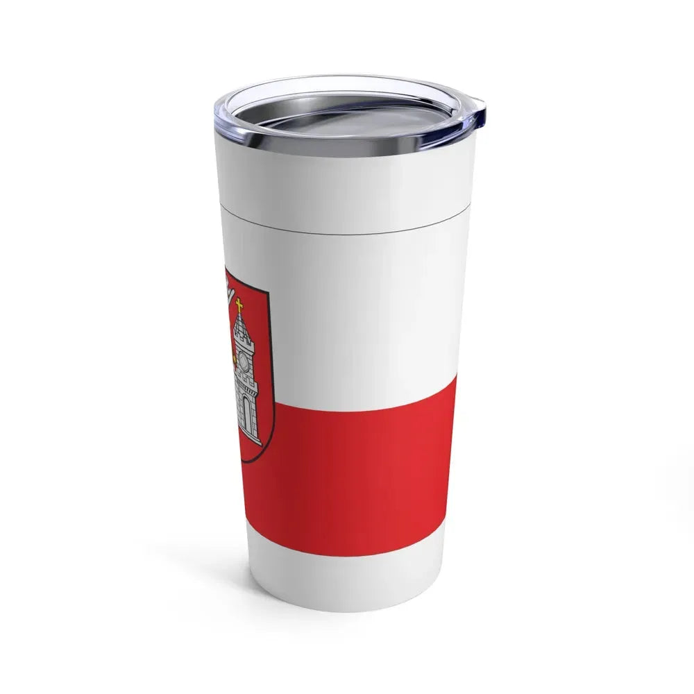 Flag of Tartu Estonia - Tumbler 20oz - Go Mug Yourself