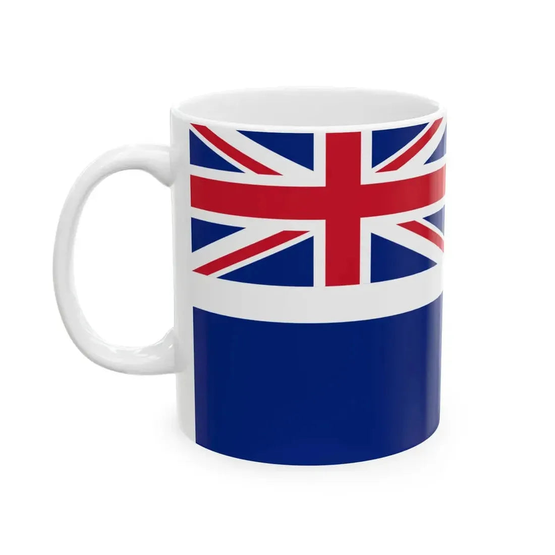 Flag of Tasmania 1875 (Australia) White Coffee Mug - Go Mug Yourself