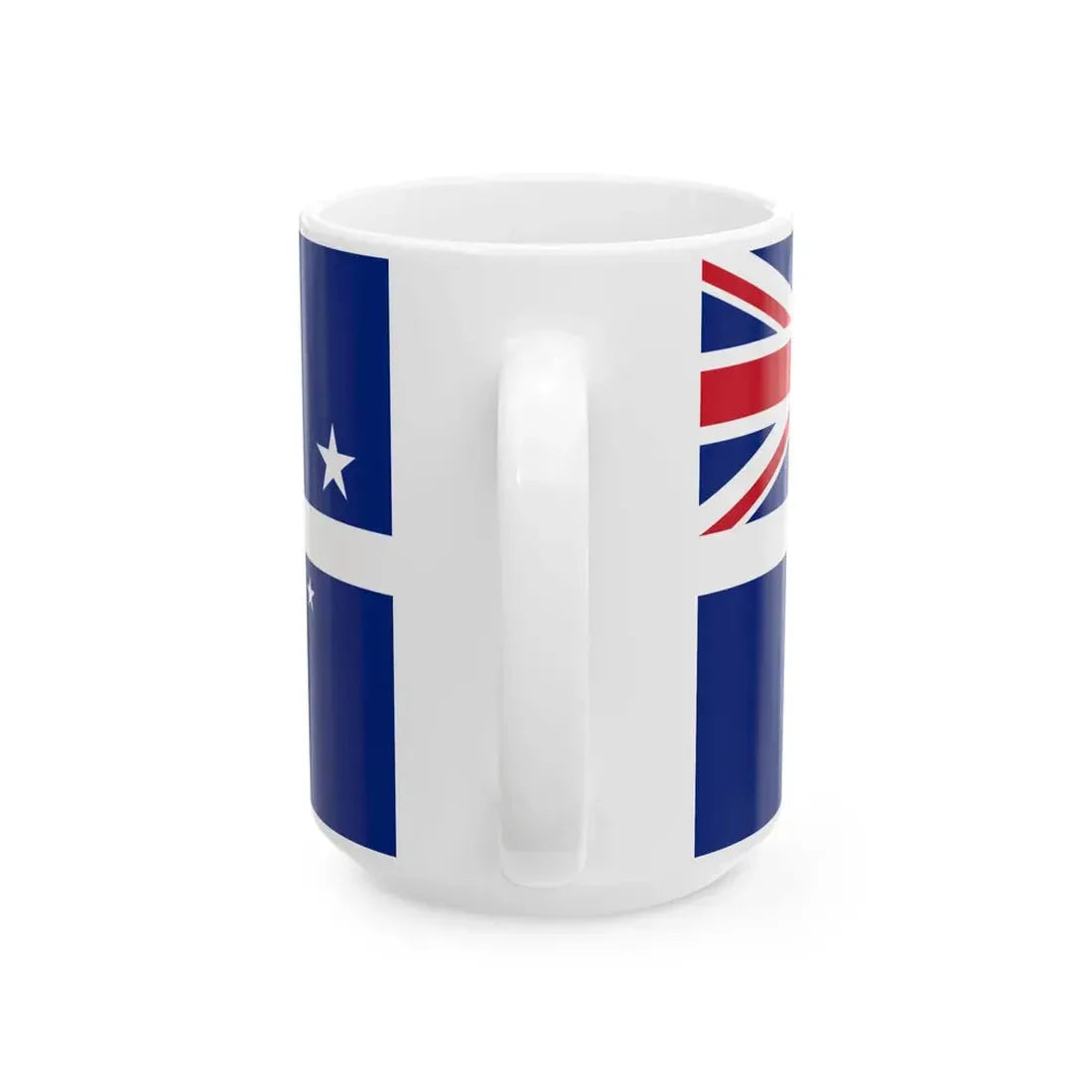 Flag of Tasmania 1875 (Australia) White Coffee Mug - Go Mug Yourself