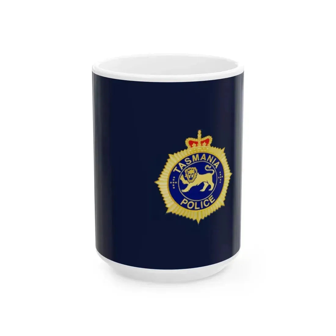 Flag of Tasmania Police (Australia) White Coffee Mug 15oz - Go Mug Yourself