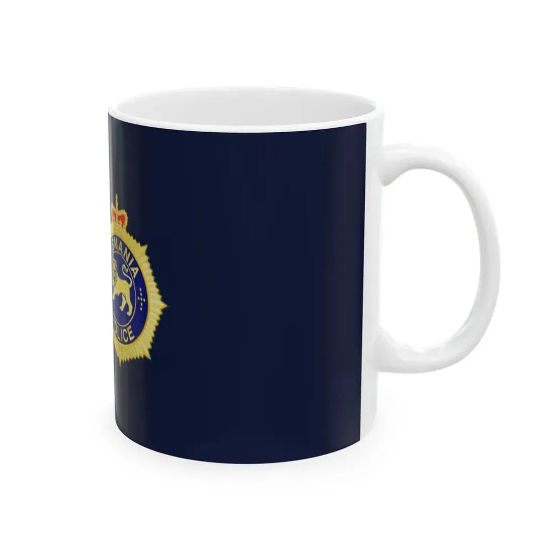 Flag of Tasmania Police (Australia) White Coffee Mug - Go Mug Yourself