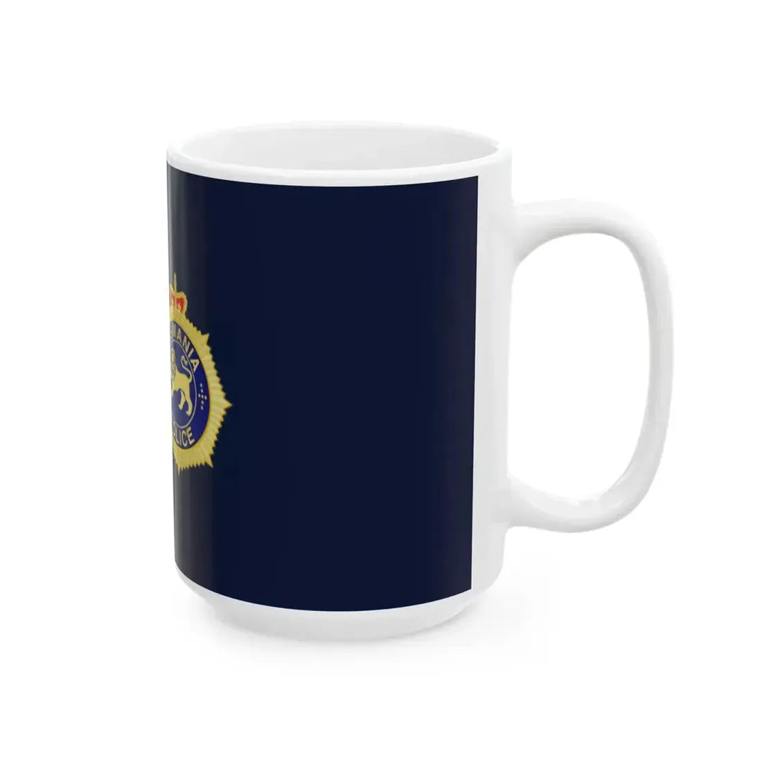 Flag of Tasmania Police (Australia) White Coffee Mug - Go Mug Yourself