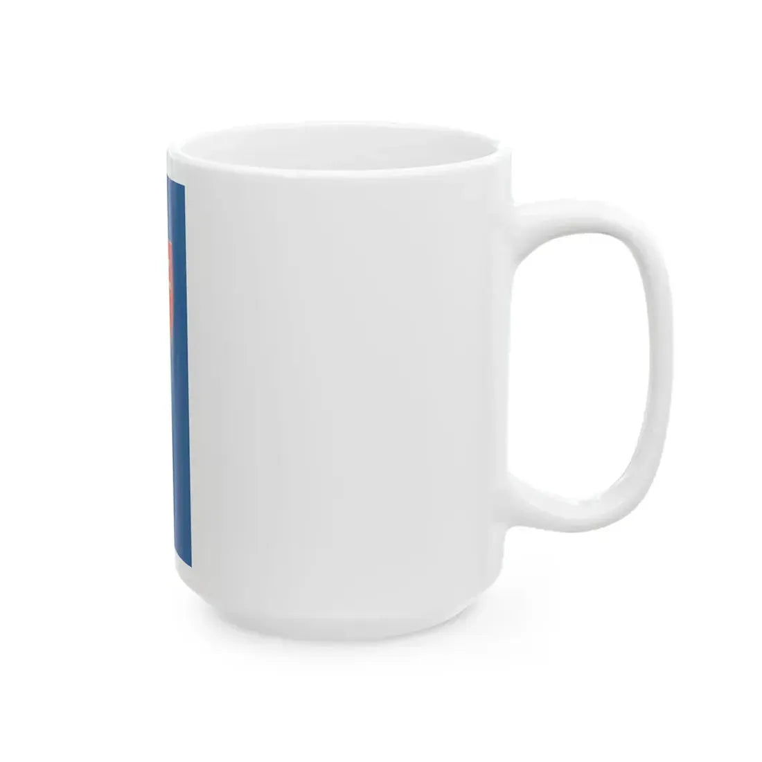 Flag of Tata 1991-2017 vertical (Hungary) White Coffee Mug - Go Mug Yourself