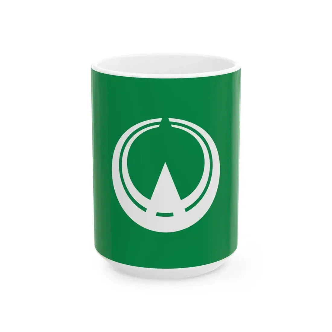 Flag of Tateshina Nagano (Japan) White Coffee Mug 15oz - Go Mug Yourself