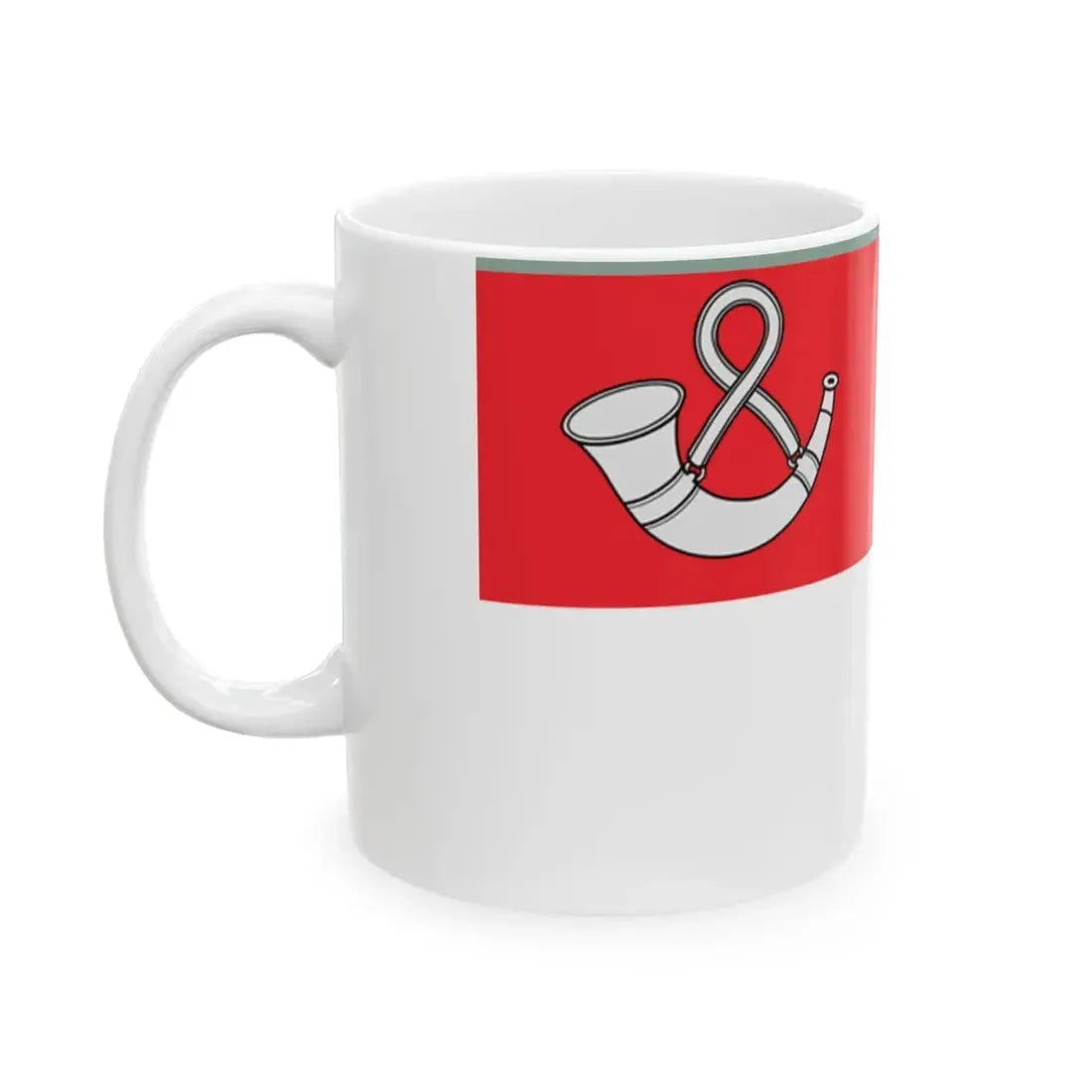 Flag of Taurage (Lithuania) White Coffee Mug - Go Mug Yourself