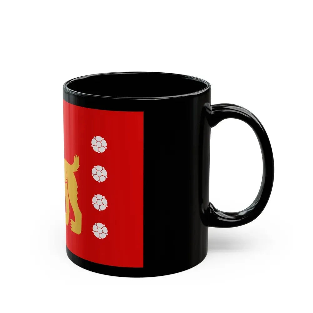 Flag of Tavastia Proper Finland - Black Coffee Mug - Go Mug Yourself