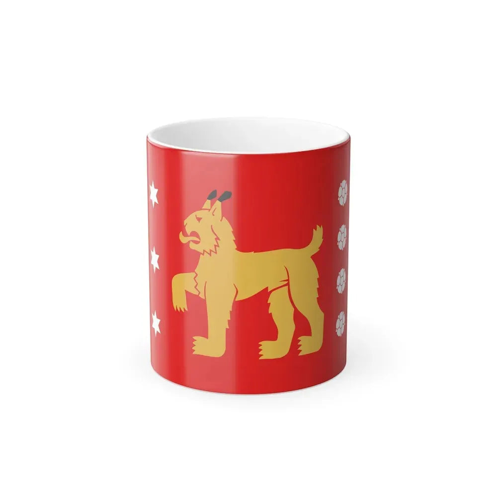 Flag of Tavastia Proper Finland - Color Changing Coffee Mug 11oz - Go Mug Yourself