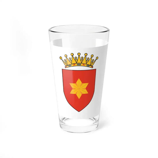 Flag of Tavolara (Italy) Pint Glass 16oz 16oz - Go Mug Yourself