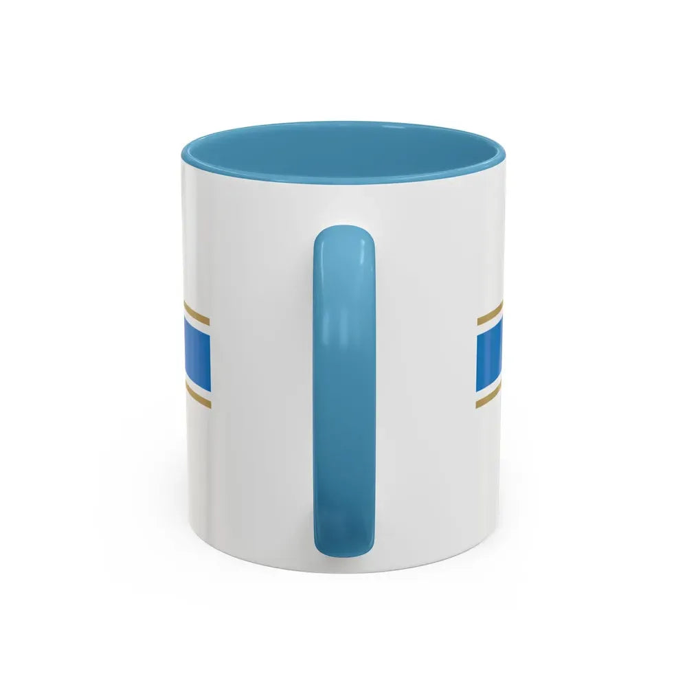 Flag of Tbilisi Georgia - Accent Coffee Mug - Go Mug Yourself